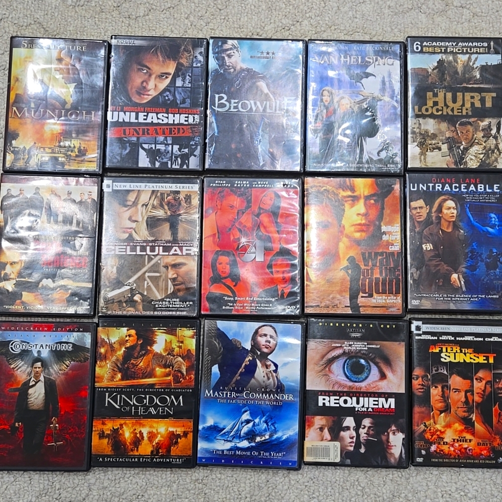 Lot Of Dvds